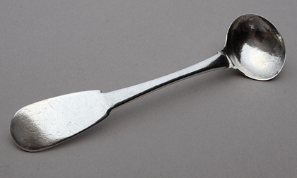 Cape Silver Salt Spoon - Rare INCE Makers Mark (not shown in Welz)